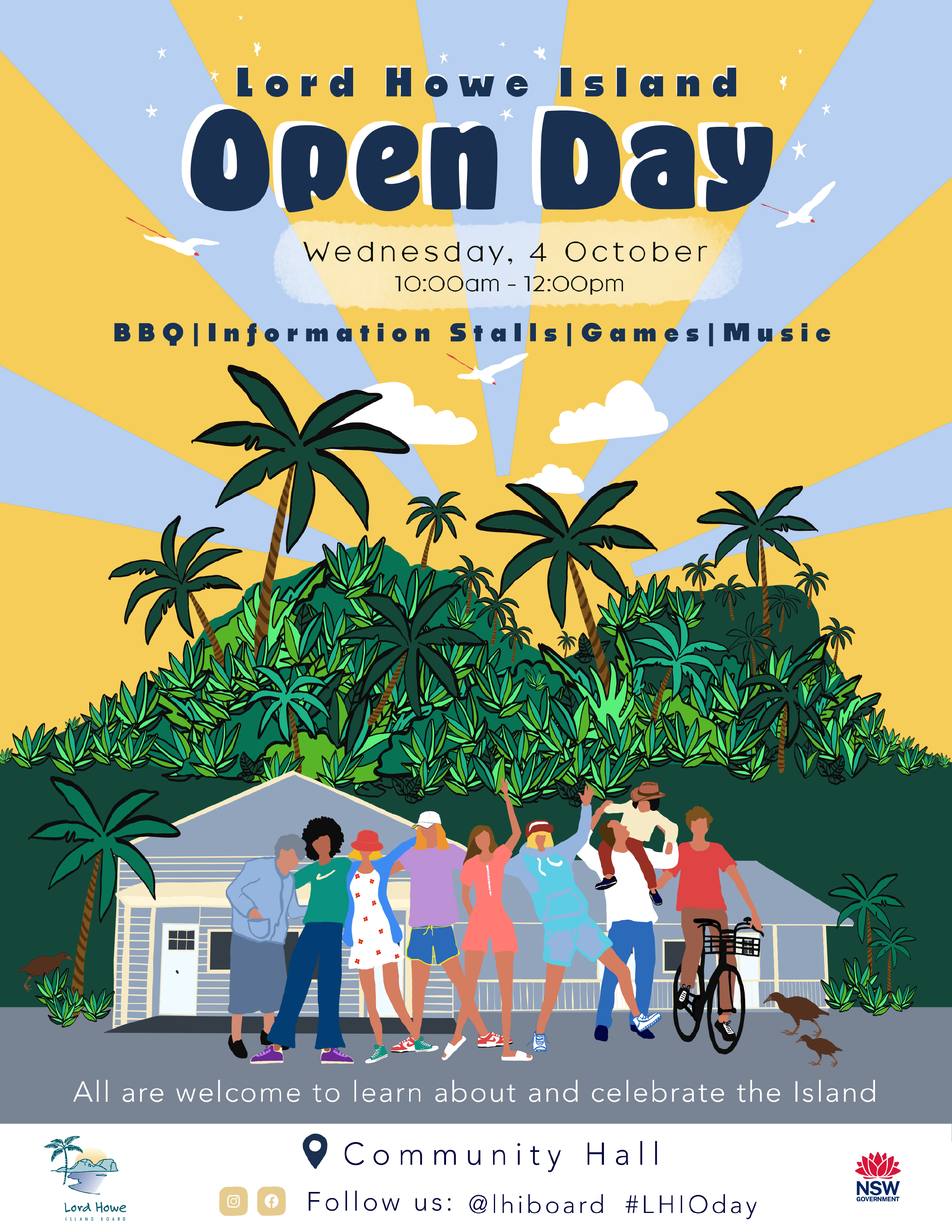 Poster of Lord Howe Island Open Day 2023