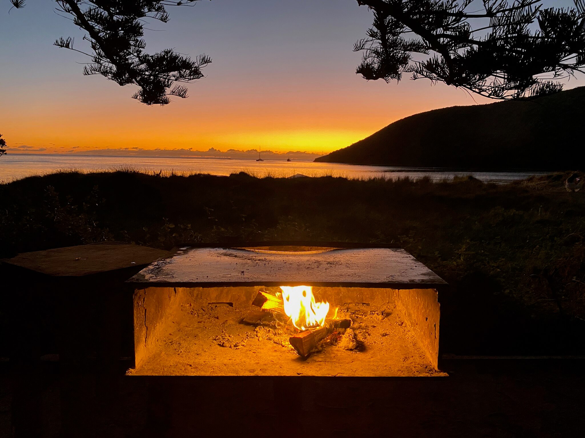 Sunset fires – Maddy Andrews. Judges’ comments: “The Island’s unique BBQs bring locals and tourists together for special times with friends and family.” (Runner up)