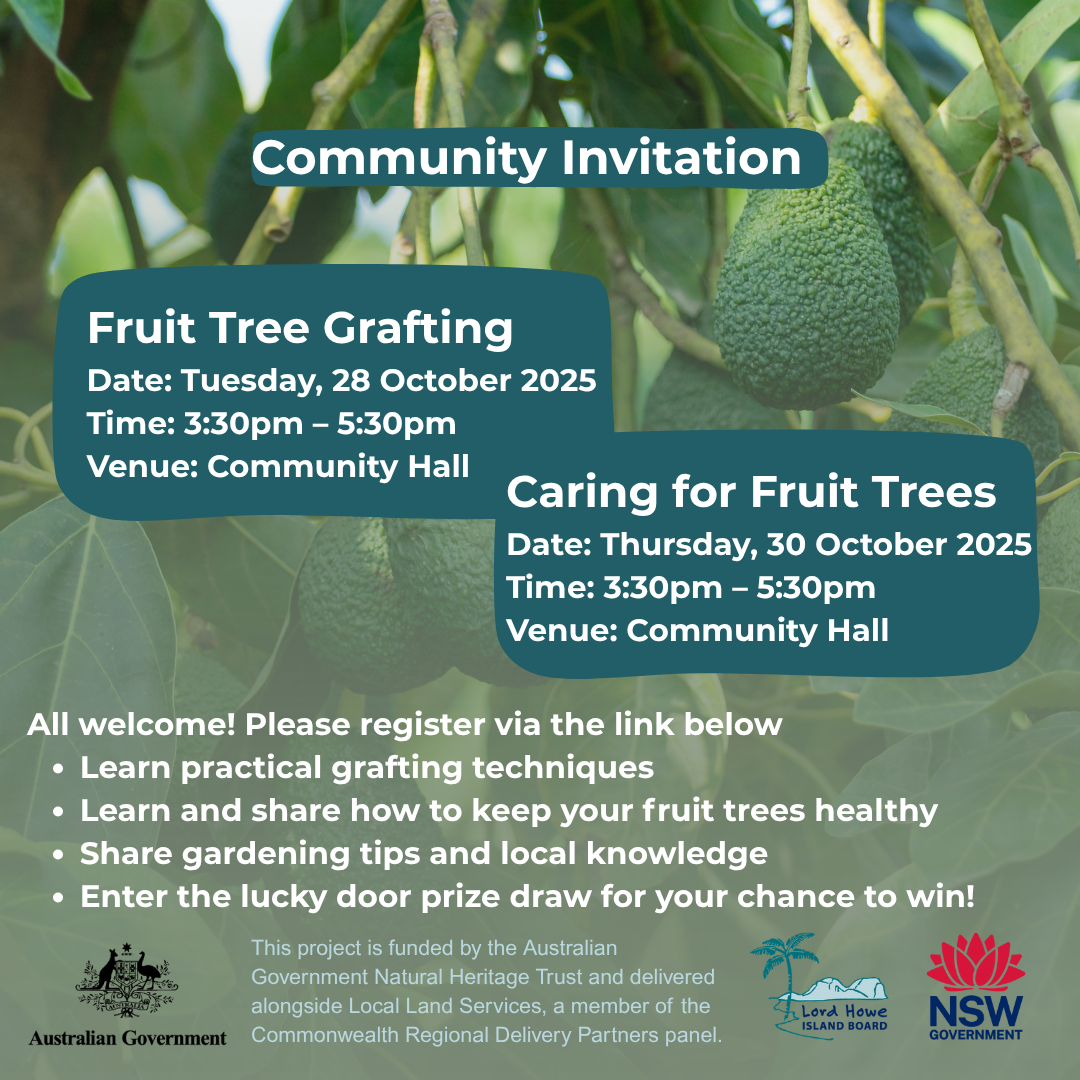 Community Invitation - Free Fruit Tree Workshop